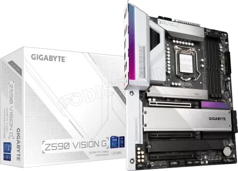 Photo de Carte Mère Gigabyte Z590 Vision G (Intel LGA 1200)