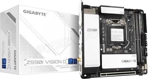 Photo de Carte Mère Gigabyte Z590I Vision D (Intel LGA 1200) Mini ITX