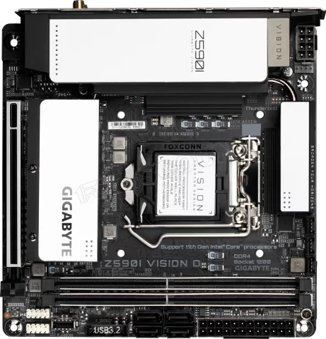 Photo de Carte Mère Gigabyte Z590I Vision D (Intel LGA 1200) Mini ITX