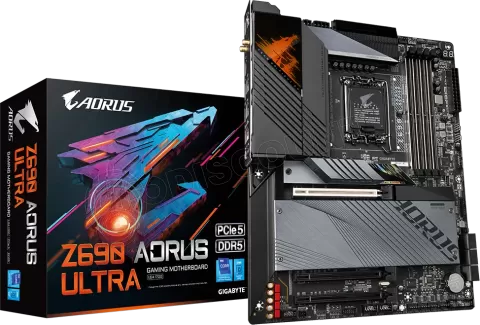 Photo de Carte Mère Gigabyte Z690 Aorus Ultra DDR5 (Intel LGA 1700)