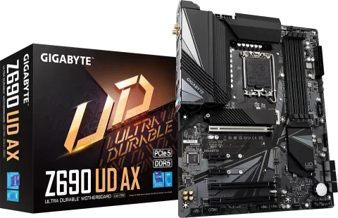 Photo de Carte Mère Gigabyte Z690 UD AX DDR5 (Intel LGA 1700)