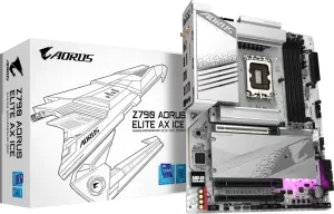 Photo de Gigabyte Z790 Aorus Elite AX Ice D5