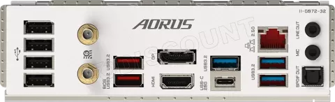 Photo de Carte Mère Gigabyte Z790 Aorus Elite AX Ice DDR5 (Intel LGA 1700)