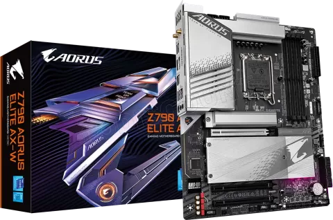 Photo de Carte Mère Gigabyte Z790 Aorus Elite AX-W DDR5 (Intel LGA 1700)