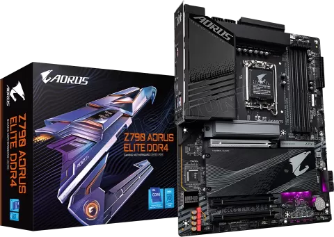 Photo de Carte Mère Gigabyte Z790 Aorus Elite DDR4 (Intel LGA 1700)