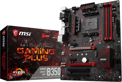 Photo de Carte Mère MSI B350 Gaming Plus (AM4)