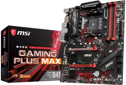 Photo de Carte Mère MSI B450 Gaming Plus Max (AM4)