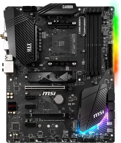Photo de Carte Mère MSI B450 Gaming Pro Carbon Max Wi-Fi (AM4)