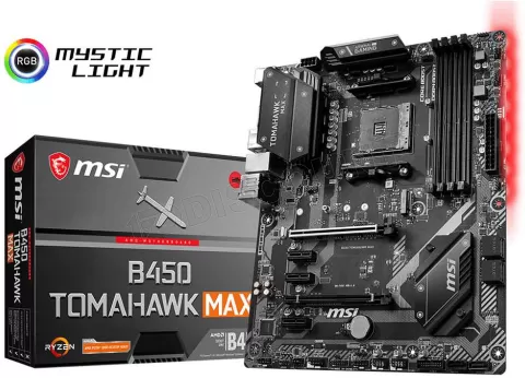 Photo de Carte Mère MSI B450 Tomahawk Max II (AM4)