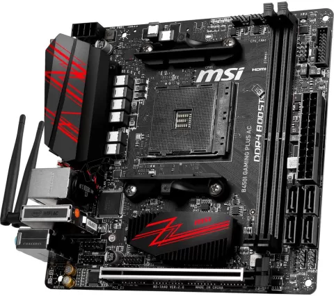 Photo de Carte Mère MSI B450I Gaming Plus AC (AM4) Mini ITX