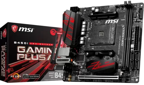 Photo de Carte Mère MSI B450I Gaming Plus AC (AM4) Mini ITX