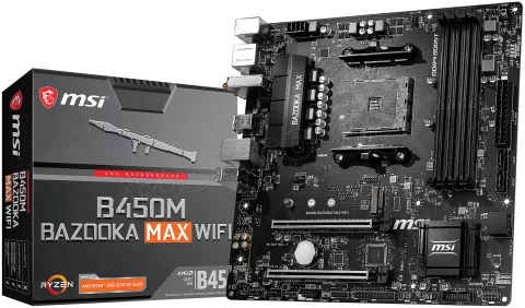 Photo de Carte Mère MSI B450M Bazooka Max Wi-Fi (AM4) Micro ATX