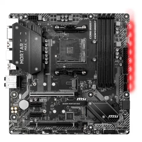 Photo de Carte Mère MSI B450M Mortar Max (AM4) Micro ATX