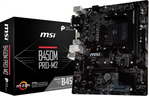 Photo de Carte Mère MSI B450M Pro M2 Max(AM4) Micro ATX