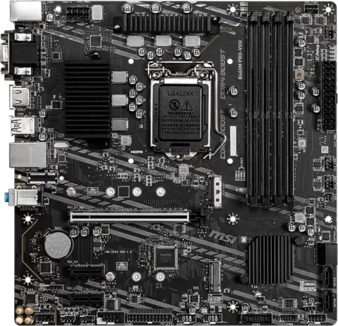 Photo de Carte Mère MSI B460M Pro-VDH (Intel LGA 1200) Micro ATX