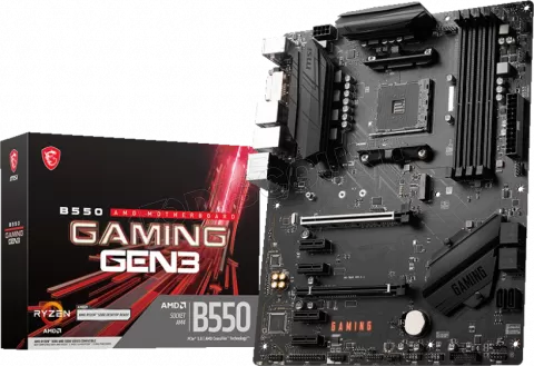 Photo de Carte Mère MSI B550 Gaming Gen3 (AM4)