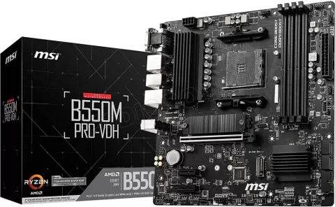 Photo de Carte Mère MSI B550M Pro-VDH (AM4) Micro ATX