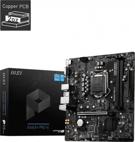 Carte Mère MSI B560M Pro-E (Intel LGA 1200) Micro ATX à prix bas