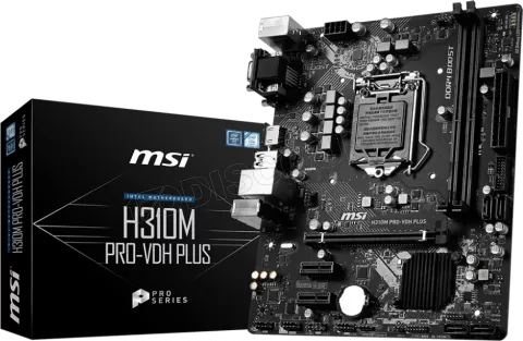 Photo de Carte Mère MSI H310M Pro-VDH Plus (Intel LGA 1151 v2) Micro ATX