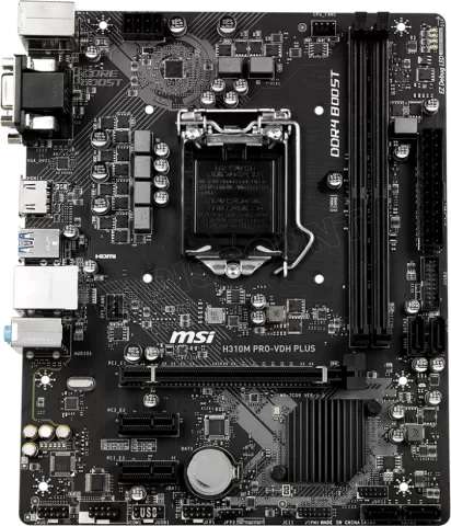 Photo de Carte Mère MSI H310M Pro-VDH Plus (Intel LGA 1151 v2) Micro ATX