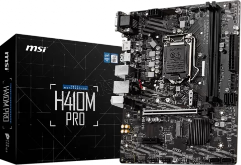 Photo de Carte Mère MSI H410M Pro (Intel LGA 1200) Micro ATX