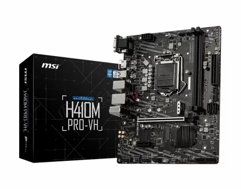 Photo de Carte Mère MSI H410M Pro VH (Intel LGA 1200) Micro ATX