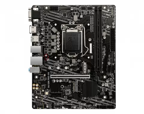 Photo de Carte Mère MSI H410M Pro VH (Intel LGA 1200) Micro ATX