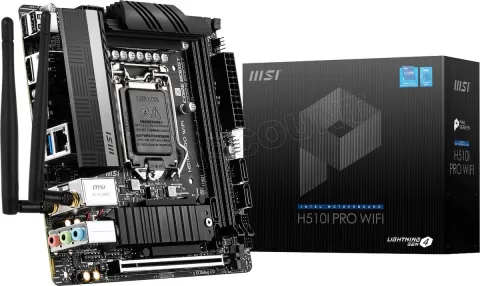 Photo de Carte Mère MSI H510I Pro Wifi (Intel LGA 1200) Mini ITX