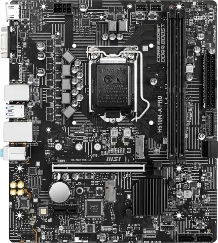Photo de Carte Mère MSI H510M-A Pro (Intel LGA 1200) Micro ATX