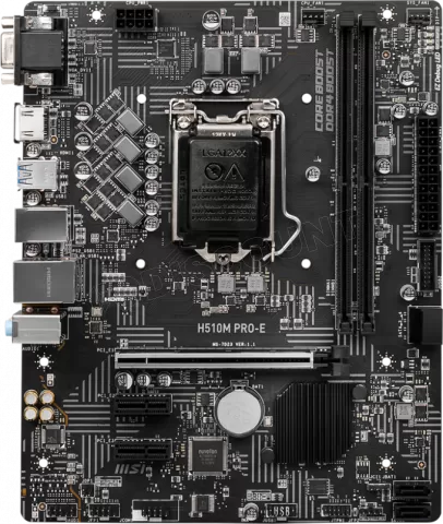 Photo de Carte Mère MSI H510M Pro-E (Intel LGA 1200) Micro ATX