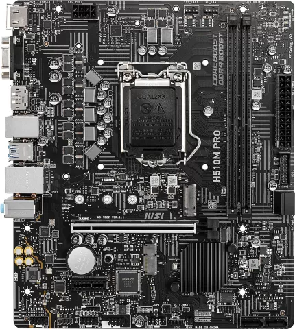 Photo de Carte Mère MSI H510M Pro (Intel LGA 1200) Micro ATX