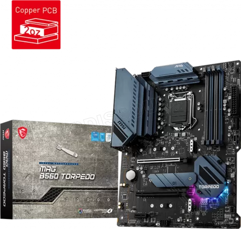 Photo de Carte Mère MSI MAG B560 Torpedo (Intel LGA 1200)