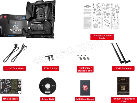 Photo de Carte Mère MSI Mag B660 Tomahawk Wifi DDR5 (Intel LGA 1700)