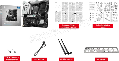 Photo de Carte Mère MSI Mag B760M Gaming Plus Wifi DDR5 (Intel LGA 1700) Micro ATX