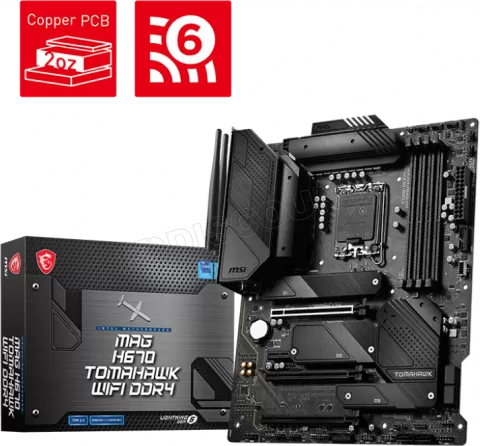 Carte Mère MSI Pro H610M-G DDR5 (Intel LGA 1700) Micro ATX à prix bas
