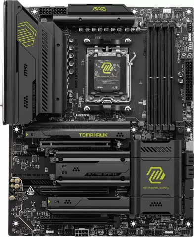 Photo de Carte Mère MSI Mag X870E Tomahawk WiFi (AM5)