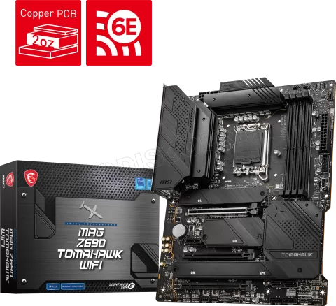 Photo de Carte Mère MSI Mag Z690 Tomahawk WiFi DDR5 (Intel LGA 1700)