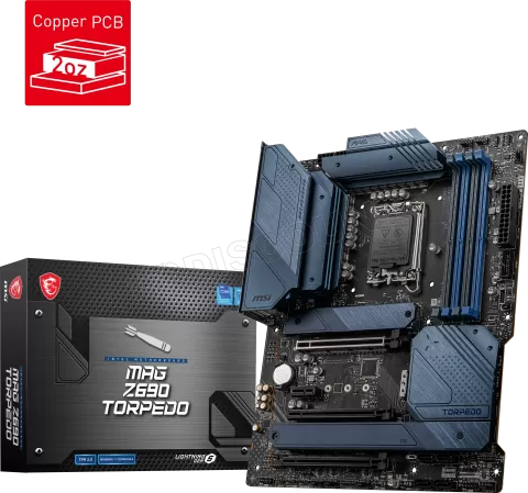 Photo de Carte Mère MSI Mag Z690 Torpedo DDR5 (Intel LGA 1700)