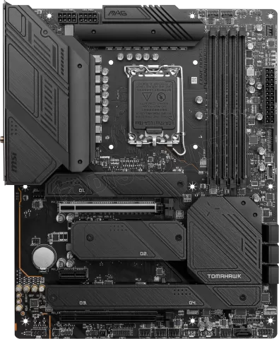 Photo de Carte Mère MSI Mag Z790 Tomahawk WiFi DDR4 (Intel LGA 1700)