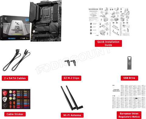 Photo de Carte Mère MSI Mag Z790 Tomahawk WiFi DDR5 (Intel LGA 1700)