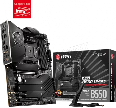 Photo de Carte Mère MSI MEG B550 Unify (AM4)