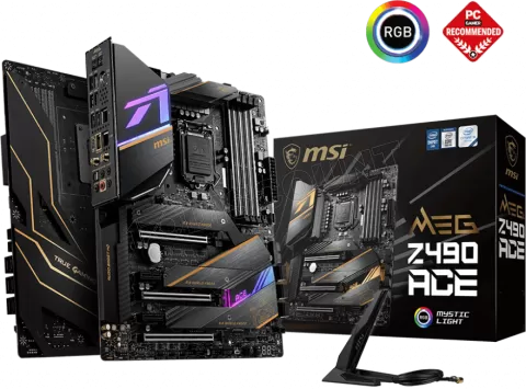 Photo de Carte Mère MSI Meg Z490 Ace (Intel LGA 1200)