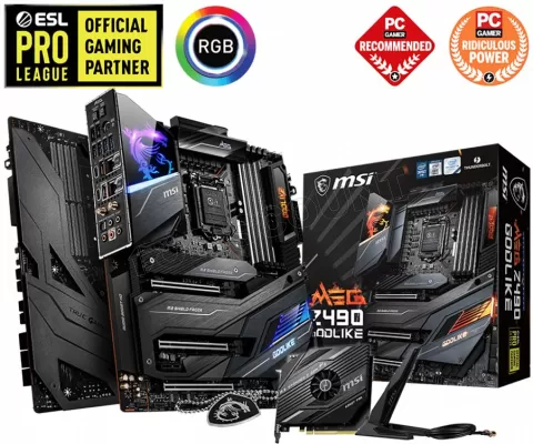 Photo de Carte Mère MSI Meg Z490 Godlike (Intel LGA 1200) E-ATX