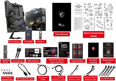 Photo de Carte Mère MSI Meg Z590 Ace (Intel LGA 1200)