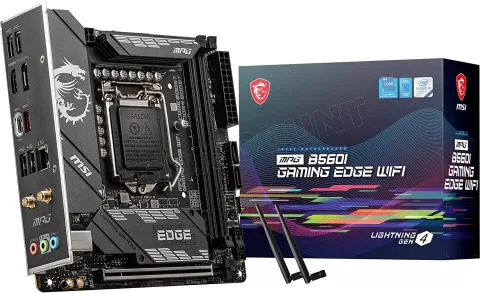 Photo de Carte Mère MSI MPG B560I Gaming Edge Wifi (Intel LGA 1200) Mini ITX