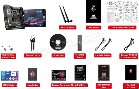 Photo de Carte Mère MSI MPG B560I Gaming Edge Wifi (Intel LGA 1200) Mini ITX