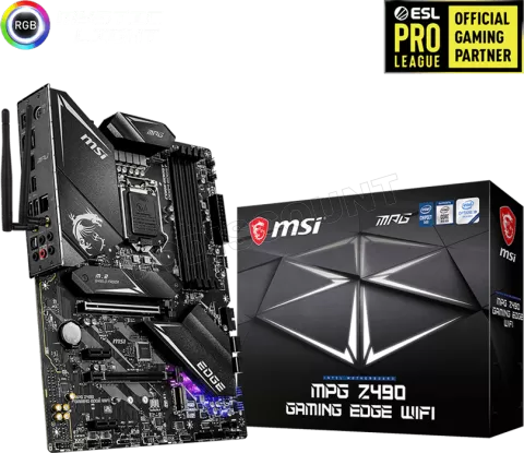 Photo de Carte Mère MSI MPG Z490 Gaming Edge Wifi (Intel LGA 1200)