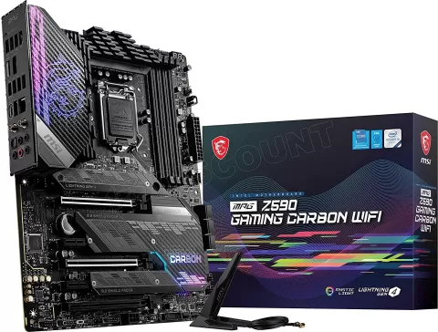 Photo de Carte Mère MSI MPG Z590 Gaming Carbon Wifi (Intel LGA 1200)