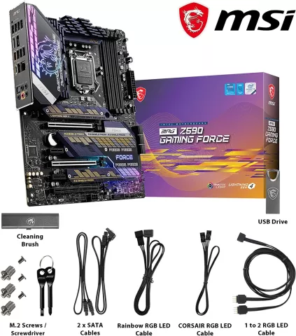 Photo de Carte Mère MSI MPG Z590 Gaming Force (Intel LGA 1200)