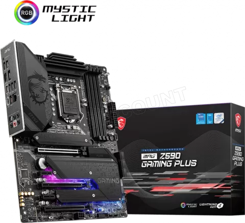 Photo de Carte Mère MSI MPG Z590 Gaming Plus (Intel LGA 1200)